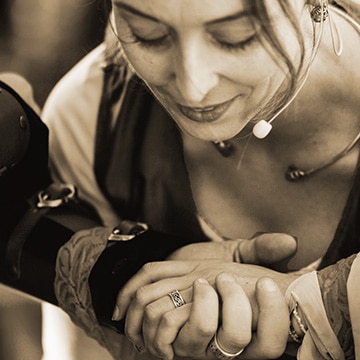 Handfasting Cérémonie Celte